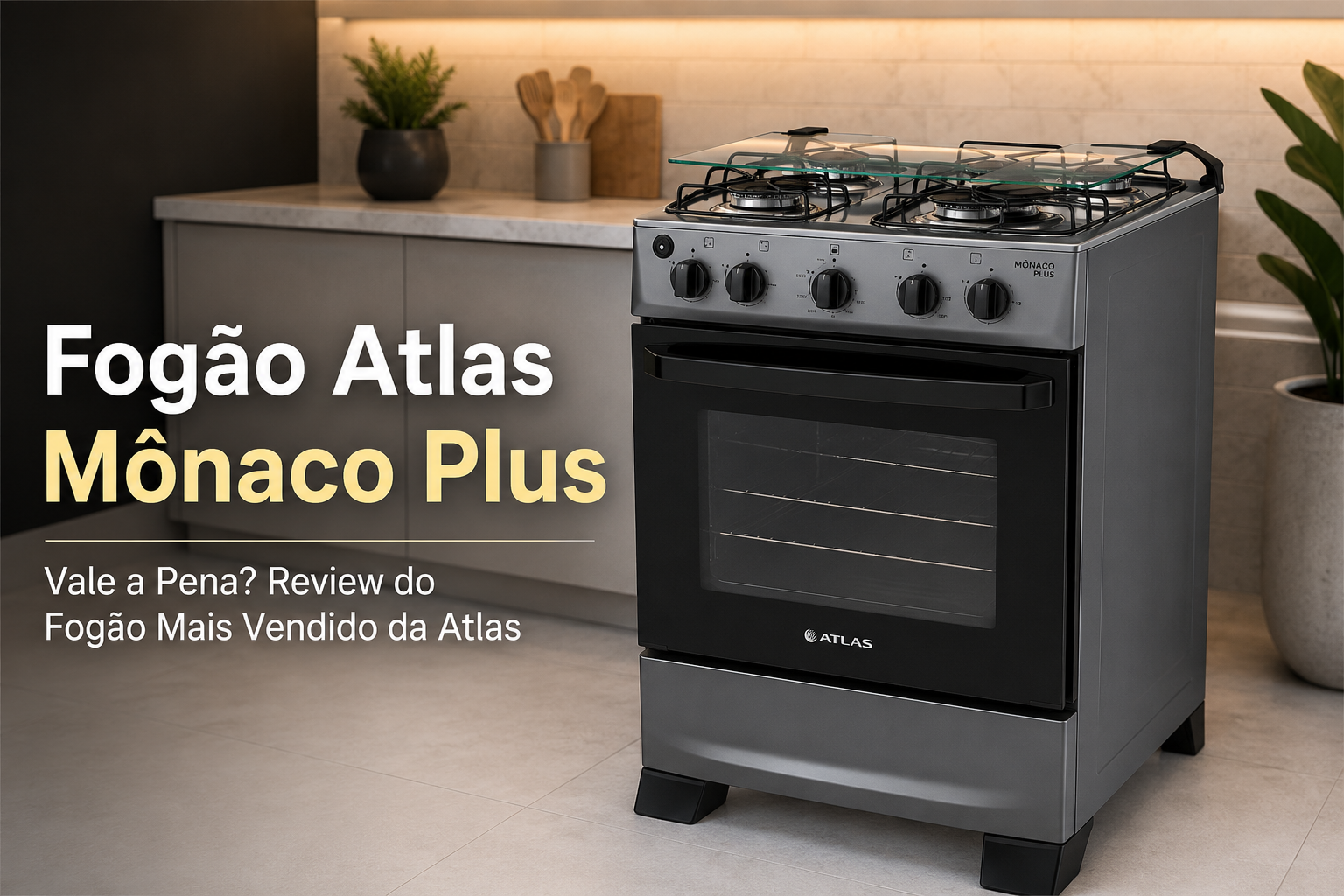 Fogão Atlas Monaco Plus